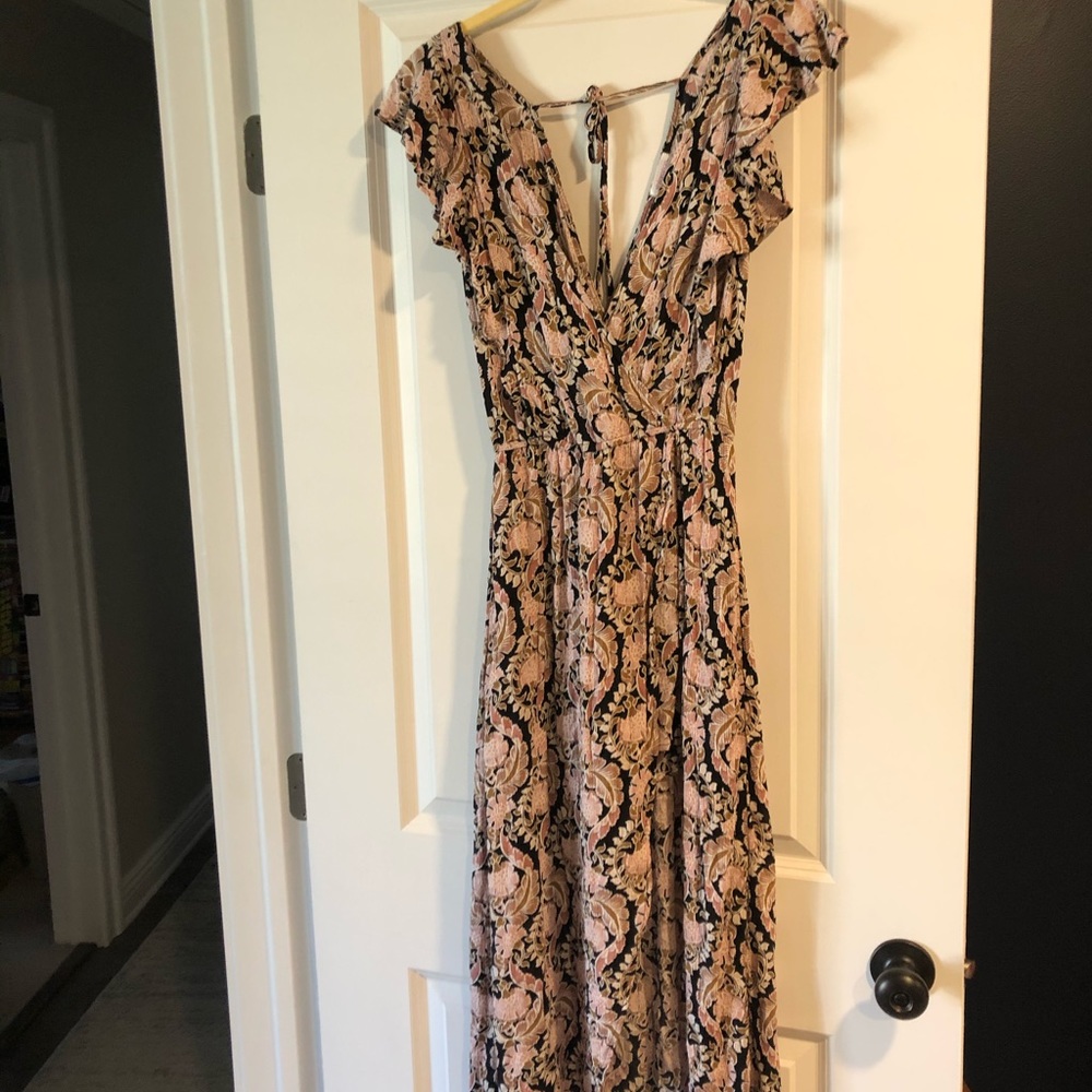 Romper Maxi Dress w/ slit